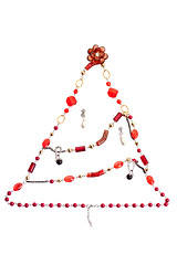 Image showing Red necklace