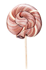 Image showing Caramel lollipop