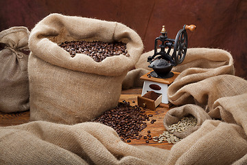 Image showing Coffee still life