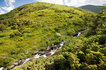 Image showing Stream in mountains