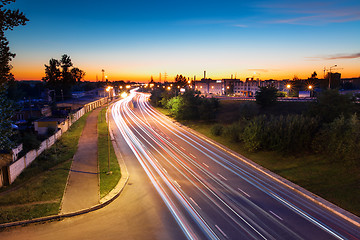 Image showing Road traffic