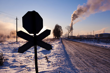 Image showing Steam up to the sky