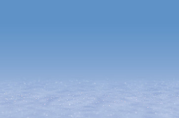 Image showing Snow background