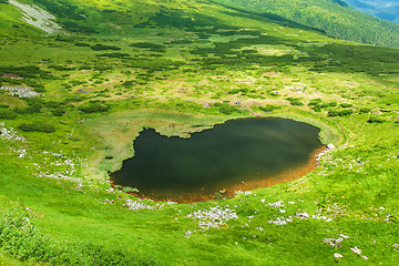 Image showing Mountain lake