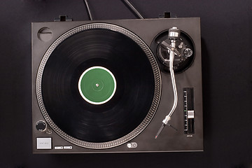 Image showing Dj’s turntable