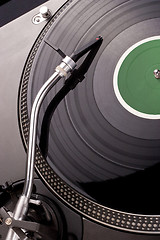 Image showing Dj’s turntable