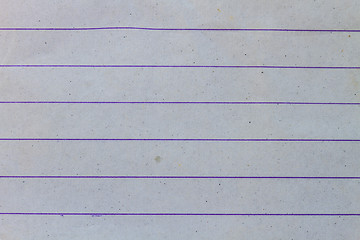 Image showing notebook paper background 