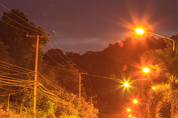 Image showing abstract street light