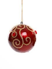 Image showing Decorated Christmas Ball