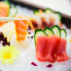 Image showing Tuna Sashimi