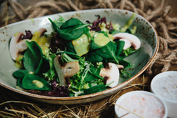 Image showing Fresh green salad