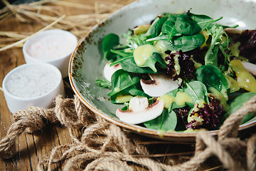 Image showing Fresh green salad