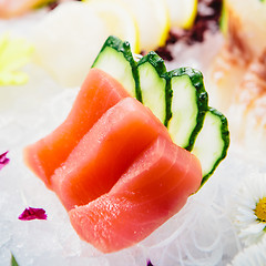 Image showing Tuna Sashimi