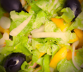 Image showing Assorted salad