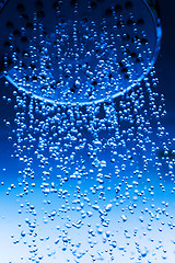 Image showing Shower Head with Running Water