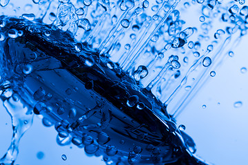 Image showing Shower Head with Running Water