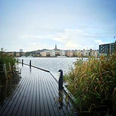 Image showing View over Sodermalm district of Stockholm