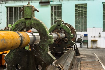 Image showing Industrial machine  in the factory