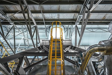 Image showing Ladder in industrial interior