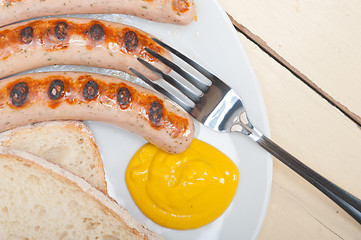 Image showing traditional German wurstel sausages