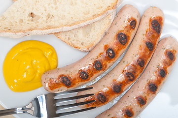 Image showing traditional German wurstel sausages