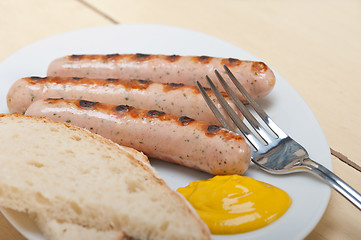 Image showing traditional German wurstel sausages