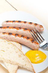 Image showing traditional German wurstel sausages