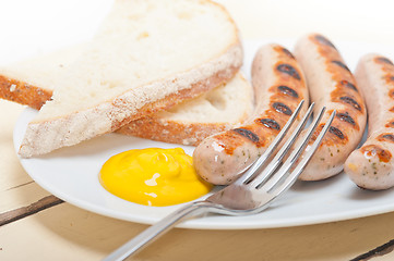 Image showing traditional German wurstel sausages