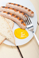 Image showing traditional German wurstel sausages