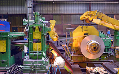 Image showing  steel coil processing machine