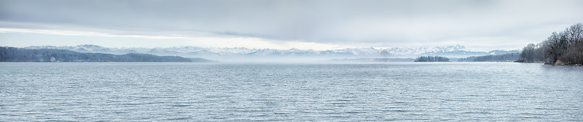 Image showing Zugspitze Starnberg Lake