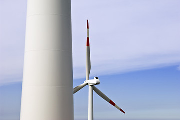 Image showing Wind turbine tower