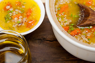 Image showing Syrian barley broth soup Aleppo style