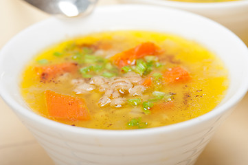 Image showing Syrian barley broth soup Aleppo style