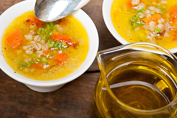 Image showing Syrian barley broth soup Aleppo style