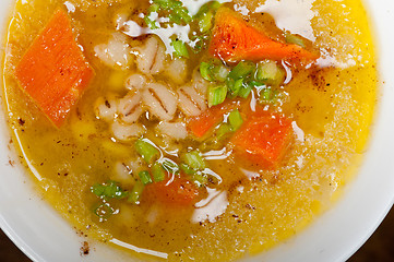 Image showing Syrian barley broth soup Aleppo style