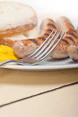 Image showing traditional German wurstel sausages