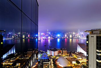 Image showing Hong Kong night