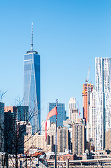 Image showing new york city skyline and surroundings