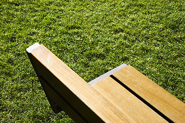 Image showing Garden bench