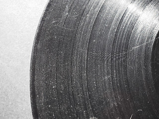 Image showing Scratched record