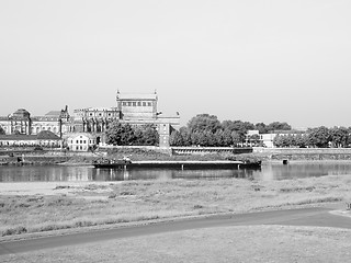 Image showing  Elbe river in Dresden 