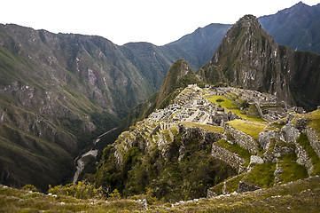 Image showing Machu Picchu view in early morning