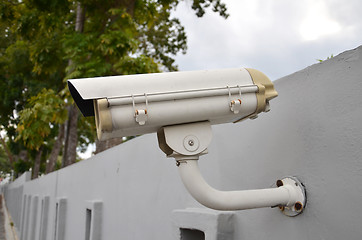 Image showing Outdoor Security cctv camera 