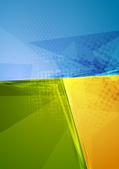 Image showing Bright abstract contrast background