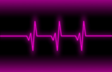 Image showing Electrocardiogram - Concept of healthcare