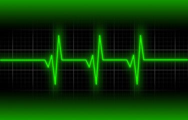 Image showing Electrocardiogram - Concept of healthcare