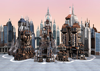 Image showing Futuristic City