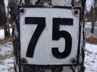 Image showing Number 75