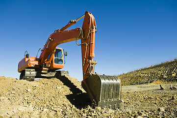 Image showing Excavator